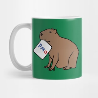 PMA Positive Mental Attitude Capybara Mug